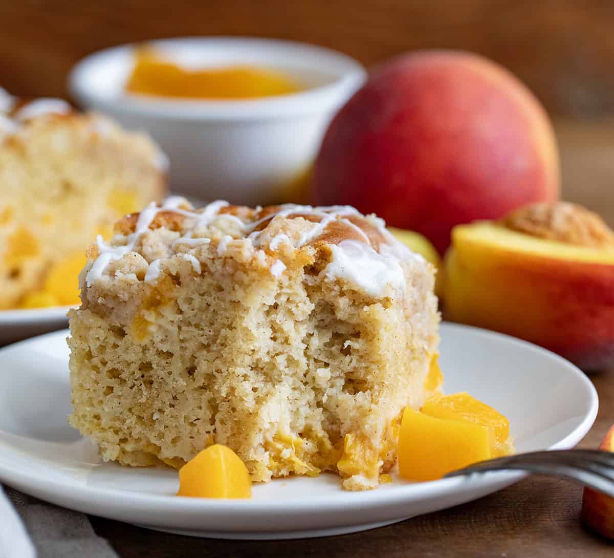 Mastering Peach Crumb Cake: Fold Peaches Right & Dairy-Free Options